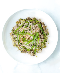 Cashew Chicken And Sesame Fried Quinoa Bowl