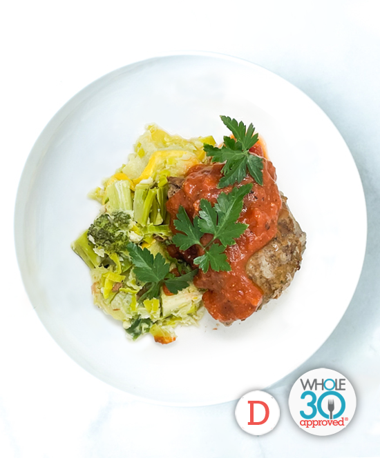 Venison Meatloaf With Broccoli Squash Casserole
